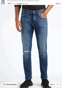 Flying Machine Distressed Jeans In Good Condition