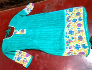 cottol Long Sleeve Kurti