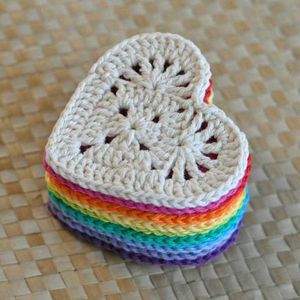Crochet coaster