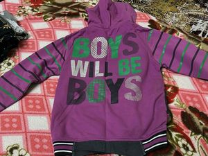 Stylish Kids' Hooded Jacket