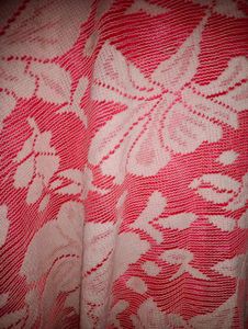 Floral Pink &amp; White Party Dress/Gown