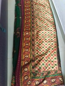 Elegant Maroon Saree