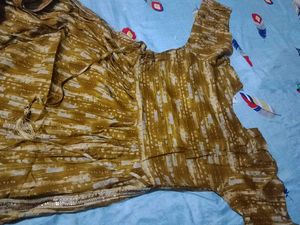 Fashionable *Mustard* Kurti