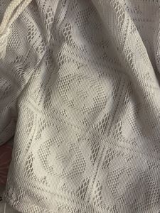 White Crochet Shorts