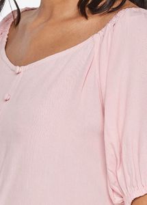 AND Pink Ruffle Top - New with Tags