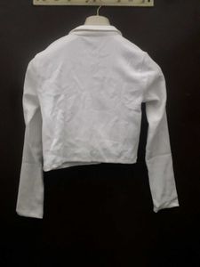 White Long Sleeve Top