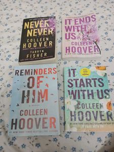 4 Colleen Hoover Books