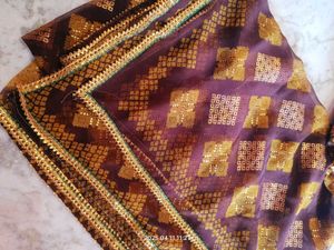 Newly Coffee Brown Odhni