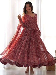 premium georgette anarkali dress