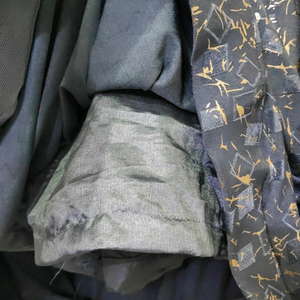grey party wear gown