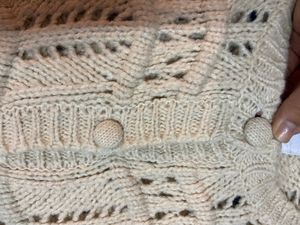 Knitted Woollen Cardigan