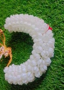White Kajra With Red Flowers