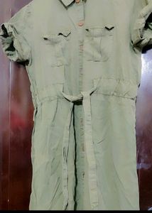 Light Olive Color Dress For 36 Bust