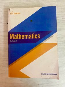 Rd Sharma Class 11 Maths Book