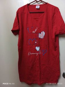 Red Graphic Tee