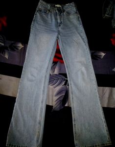 H&amp;M Straight High Rise Jeans