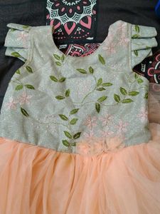 Beautiful And New Party Wear Frock For 2-3 Year
