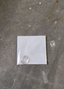 2 Pairs New Pure Silver Earrings