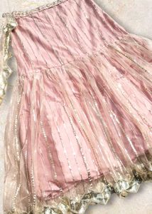 🆕DREAMY  LEHENGA SAREE, Unstitched Blouse