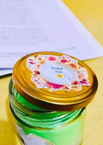 Valantine Soy Wax Jar Glass Handmade Candle 🕯️