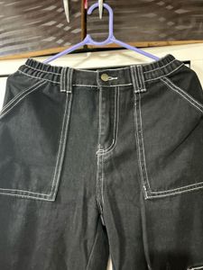 Black Cargo Pants