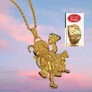 Hanuman ji Pendant Necklace
