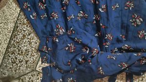 Navy Blue Midi Dress For Women