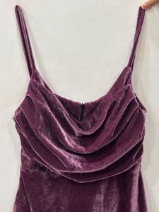 Velvet Mini Dress - Party Ready!