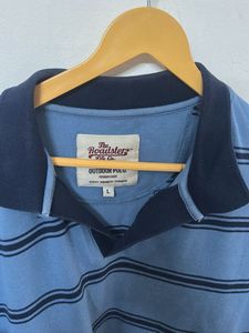 Striped Blue Polo T-Shirt