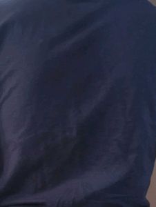 Blue Fullsleeves Top With Side Ruched