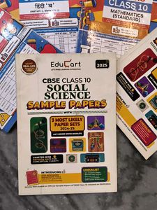 Class 10 Sample Papers COMBO (All Subjects Include