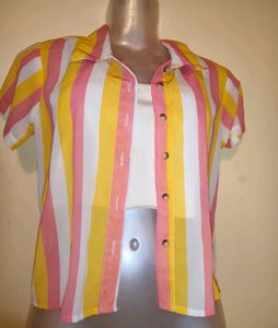 🎁Buy 2 Get 1 Free🎁Striped Top & Camisole