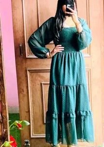 Emerald Green Maxi Dress