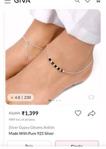 Giva Anklet (1unit)