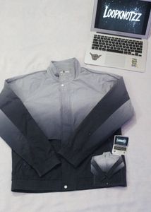 Gray Ombre Jacket