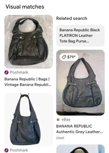 Black Banana Republic Handbag