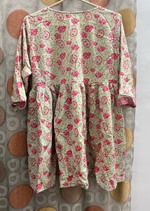 ‘Kala CREATION’ Flower Rose Printed Tunic