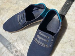 Casual Blue Shoes