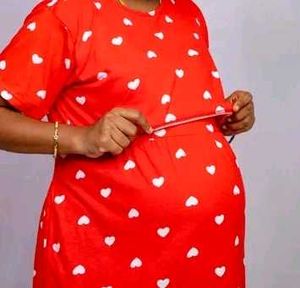 Zipless Maternity Dress