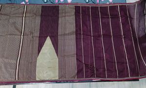 Elegant Maroon Saree