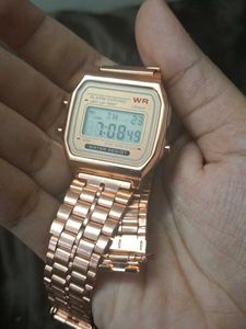 Rose Gold Digital Watch (Knockoff)