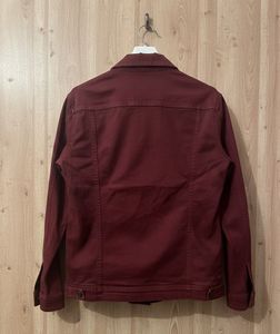 Maroon Demin Jacket