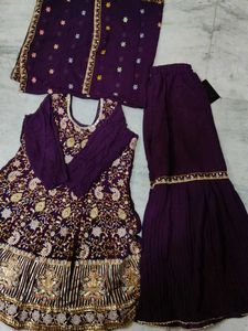 Beautiful Festival Plazzo Set 💜