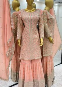 Festive Party Wear Sharara Set