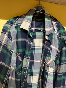 ModaRapido Plaid Flannel Shirt - Size M
