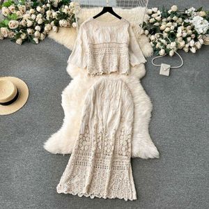 Beach Croshet Co- Ord Dress