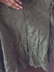Olive Green Blouse