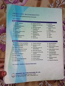 Objective Mathematics (RD Sharma)