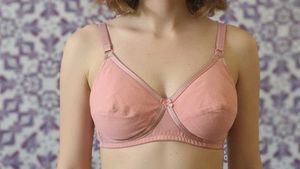 jockey 40 B Peach Bra - Comfortable &Everyday Wear