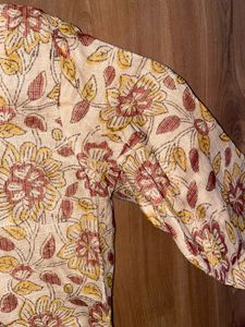 Floral Print Kurta Set